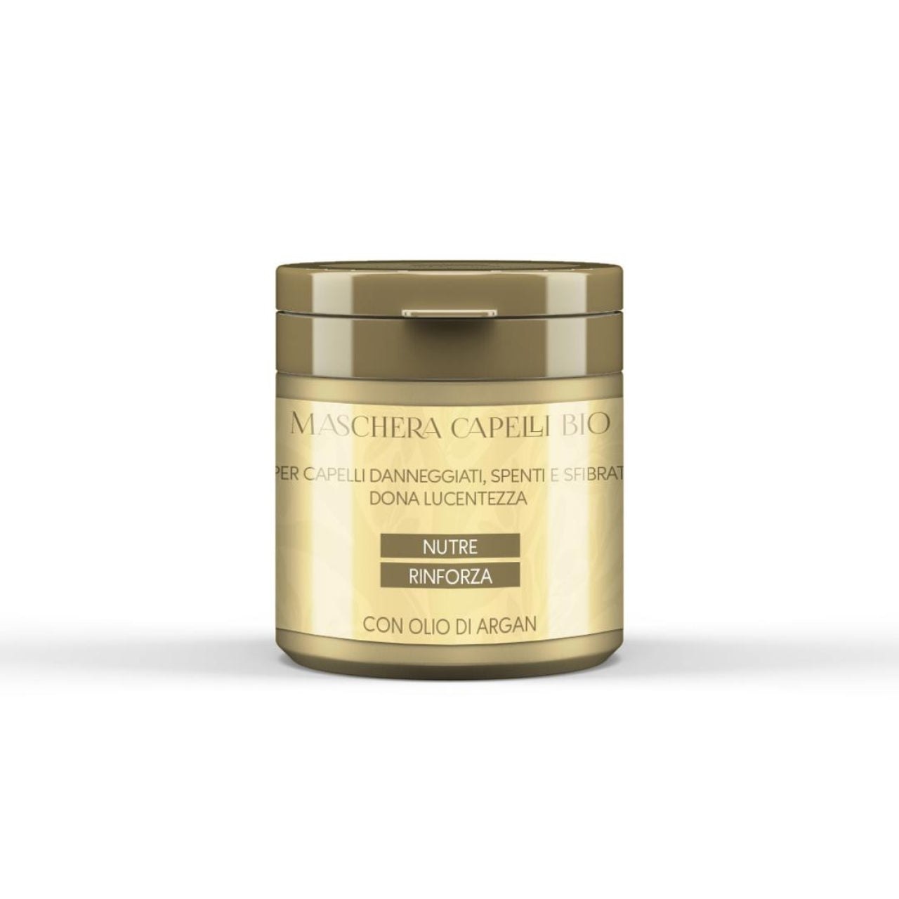 ORGANIC NOURISHING AND VOLUMIZING MASK WITH ARGAN OIL