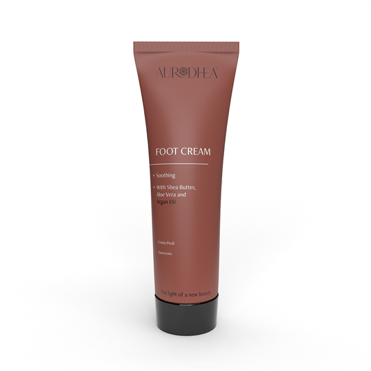Organic foot cream with Argan oil, Shea Butter and Aloe Vera