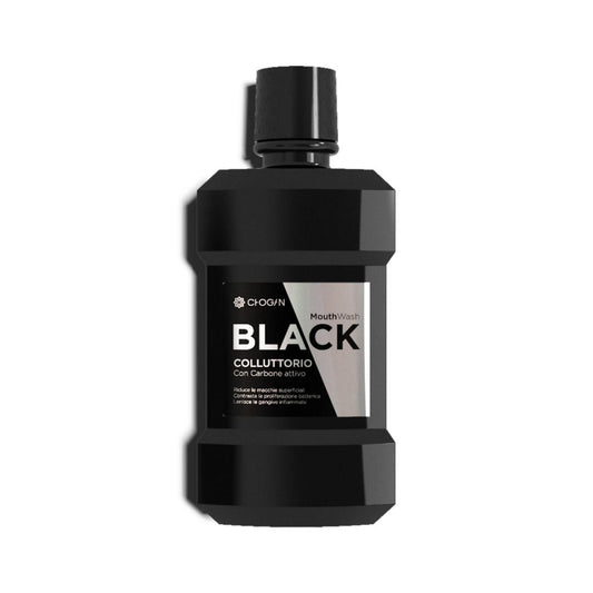 ANTI TARTAR Black mouthwash with activated charcoal