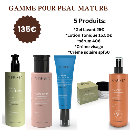 GAMME POUR PEAU  MATURE